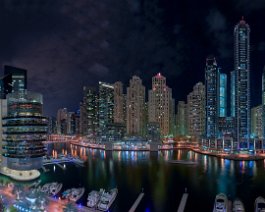 141201 Skyline Dubai Marina
